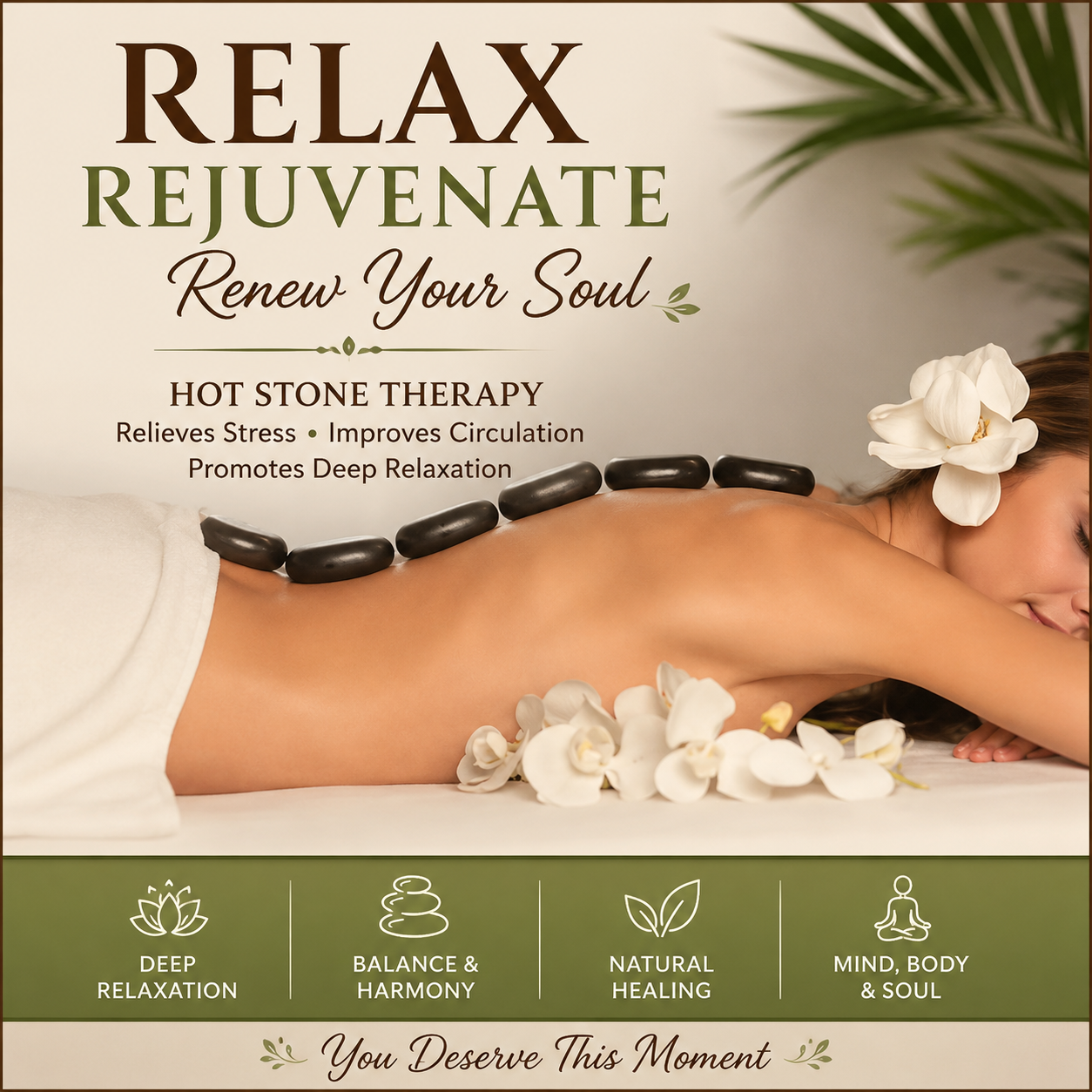 Hot Stone & Aromatherapy Massage